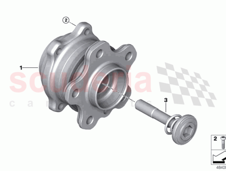 Photo of Collar bolt with compression spring…
