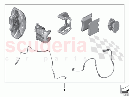 Photo of Kit painted brake calipers…