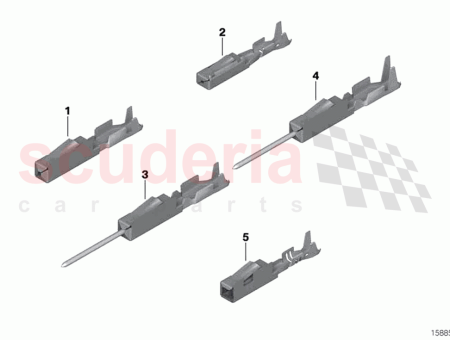 Photo of Bushing contact MQS strand seal w cable…