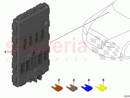 Photo of Body Domain Controller BDC 61 35…