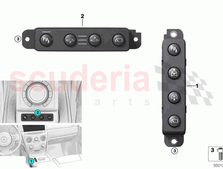 Photo of Operating unit centre console…