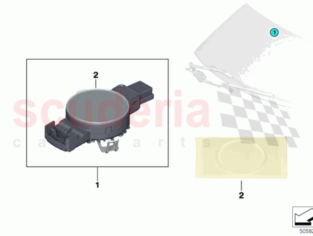 Photo of Sensor rain light solar misting over HUD…
