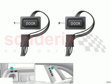 Photo of Switch Door instrument panel…