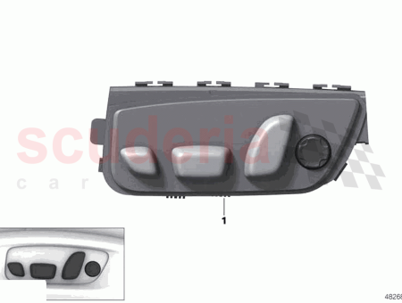 Photo of Switch seat adjusting front right…