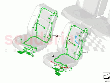 Photo of Adapter lead backrest ventilation…