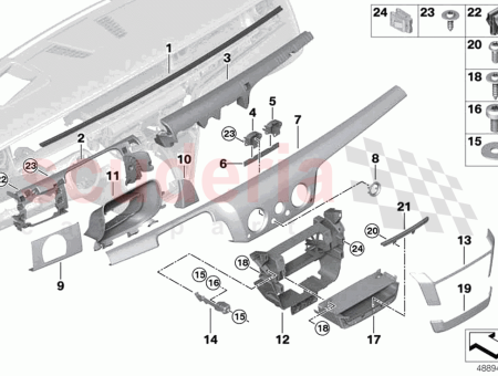 Photo of Chrome ring decorative strip wood…