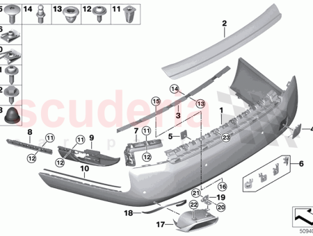 Photo of Trim exhaust tailpipe right…