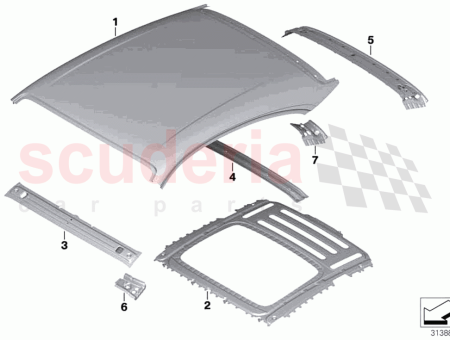 Photo of Connection cowl panel lateral left…