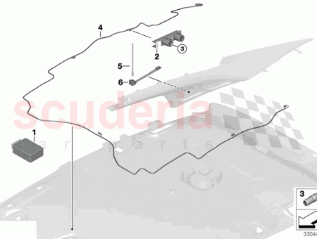Photo of LED module optical fibre…