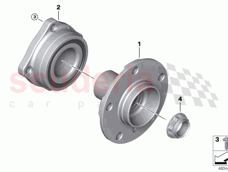 Photo of Angular contact ball bearing unit…