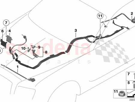 Photo of Battery lead positive underfloor 61 12…