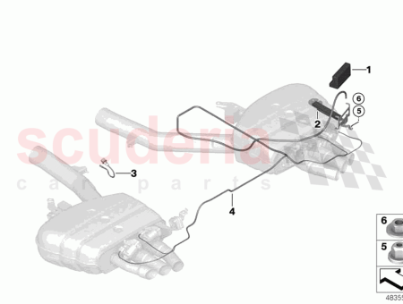 Photo of Control unit holder flap exhaust system…