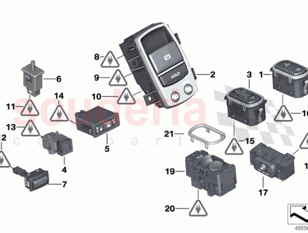 Photo of Switch parking brake Auto Hold…