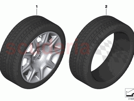 Photo of Wheel and tyre set…