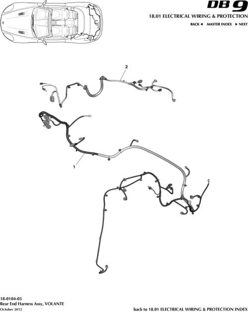 Part Diagram for Aston Martin GG43-14A227-BB