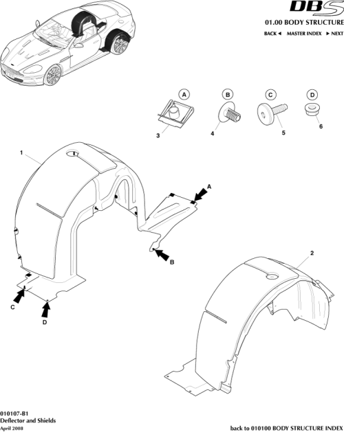 Part Diagram for Aston Martin 1R12-642790-AA