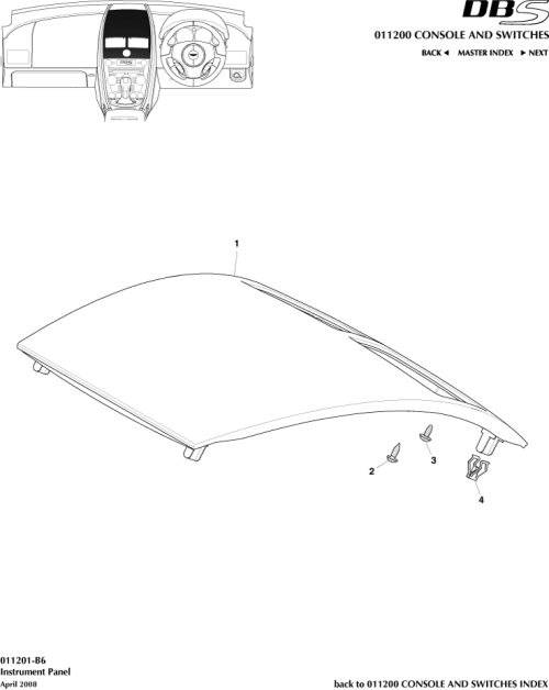 Part Diagram for Aston Martin BD33-045J10-EA