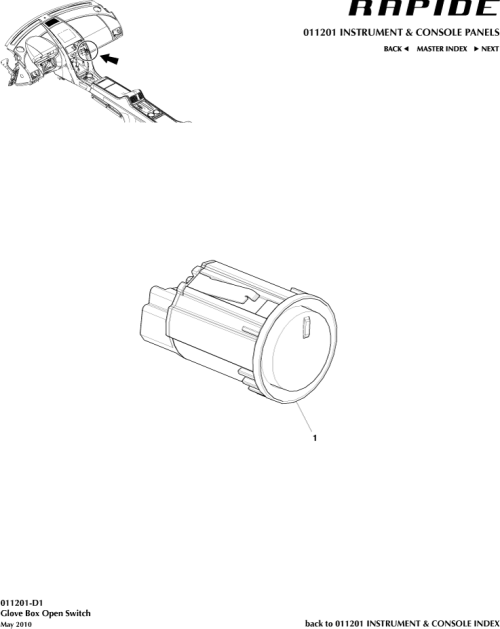 Part Diagram for Aston Martin AD33-062A00-BA