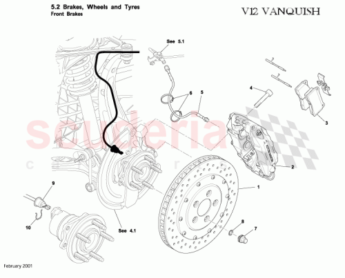 Part Diagram for Aston Martin 1R12-232248-AC
