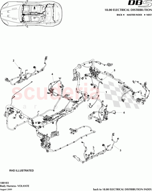 Part Diagram for Aston Martin CG43-14A005-GD
