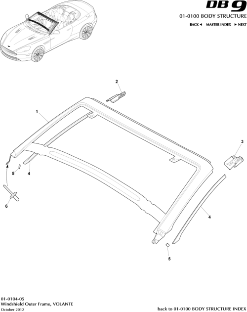 Part Diagram for Aston Martin PY83-5L230-AB