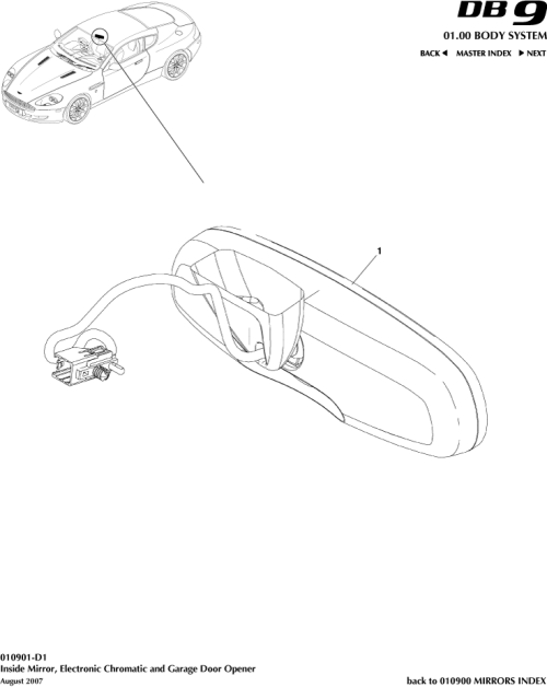 Part Diagram for Aston Martin 7G43-17700-AC