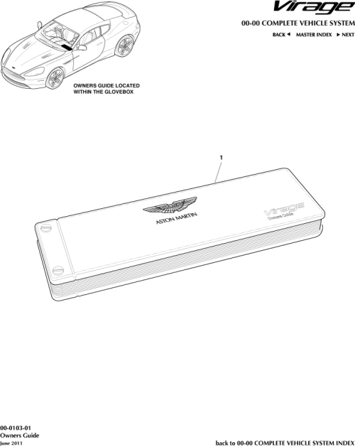 Part Diagram for Aston Martin CG43-120609-BA