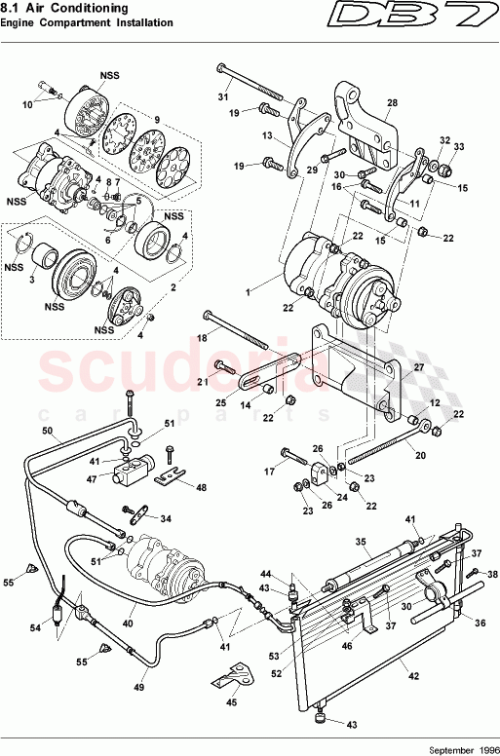 Part Diagram for Aston Martin 37-81862