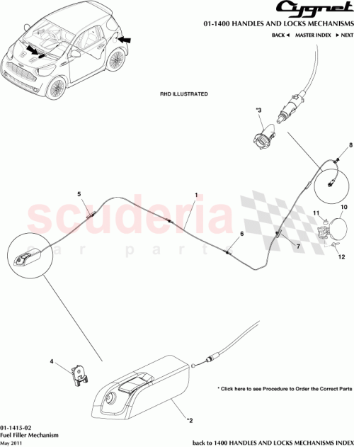 Part Diagram for Aston Martin 90269-06013