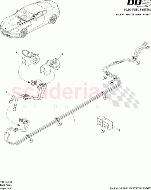 Part Diagram for Aston Martin 6F239294AA