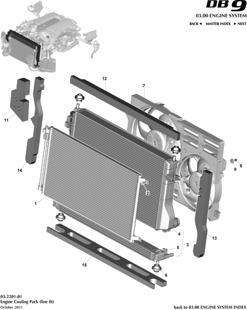 Part Diagram for Aston Martin 1R12-322666-AA/S-PK