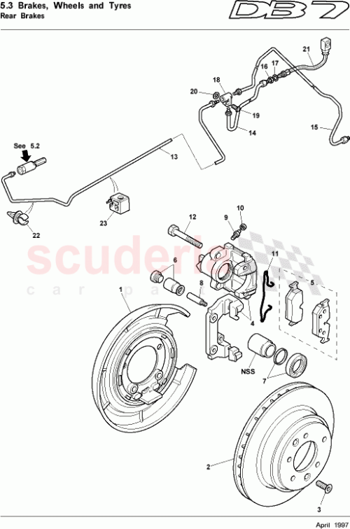 Part Diagram for Aston Martin 28-83953