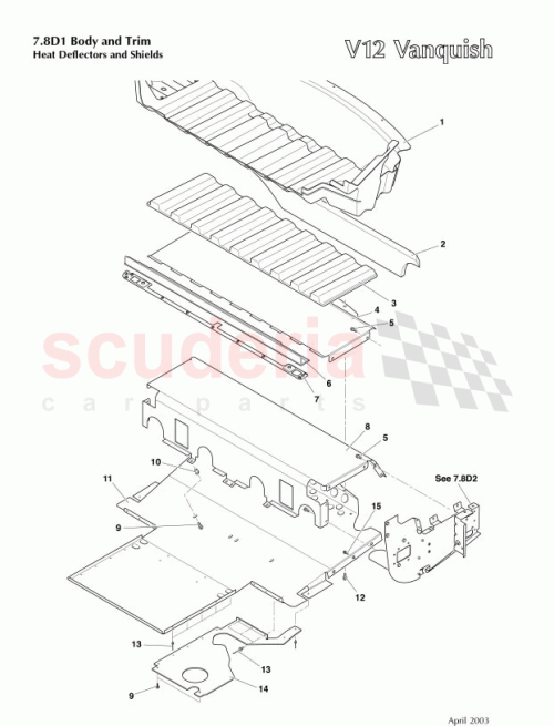 Part Diagram for Aston Martin 1R12160952AC