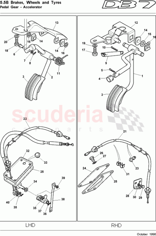 Part Diagram for Aston Martin 42-81162