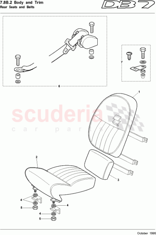 Part Diagram for Aston Martin 74-83194