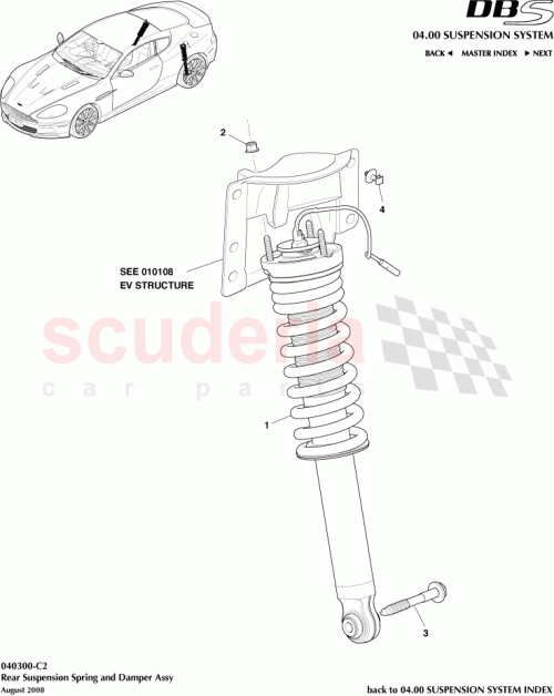Part Diagram for Aston Martin AD33-18W002-DD