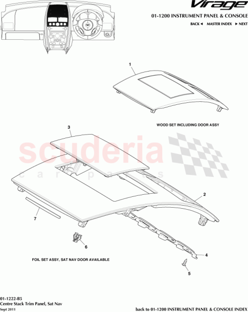 Part Diagram for Aston Martin CG43-F46970-AA