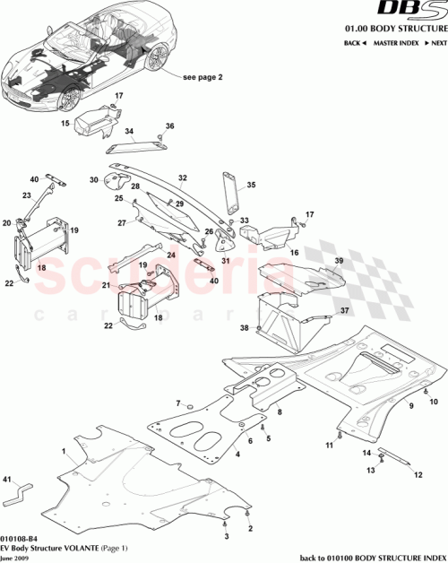 Part Diagram for Aston Martin 8D33-108A86-AA