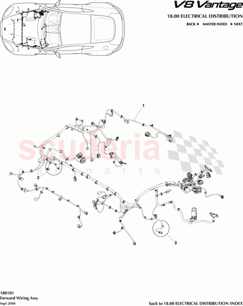 Part Diagram for Aston Martin 9G3314290JC