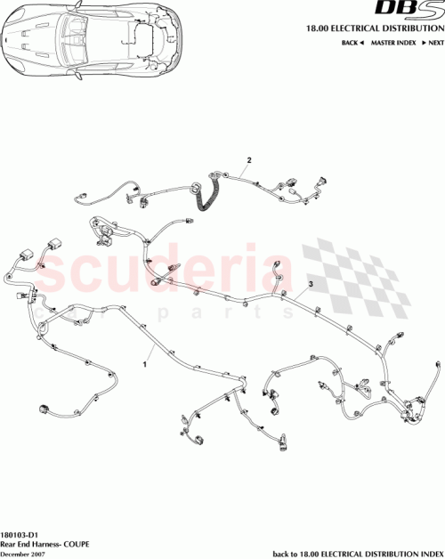 Part Diagram for Aston Martin 8D33-7E443-AB
