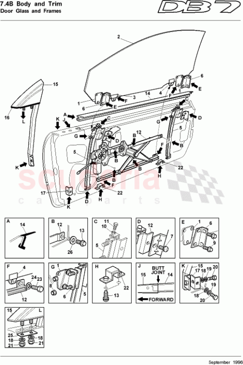 Part Diagram for Aston Martin 698992
