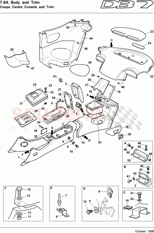 Part Diagram for Aston Martin 83-110570-AAW