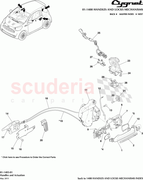 Part Diagram for Aston Martin AY2Y-7N577-AA