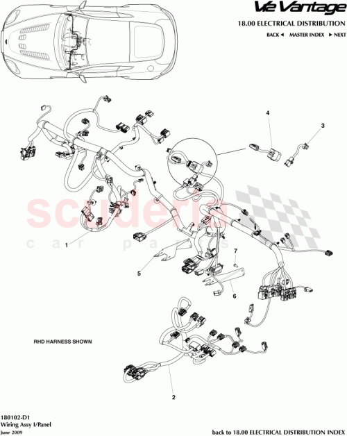 Part Diagram for Aston Martin CG43-14K024-BD