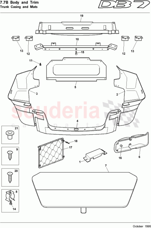 Part Diagram for Aston Martin 85-82614