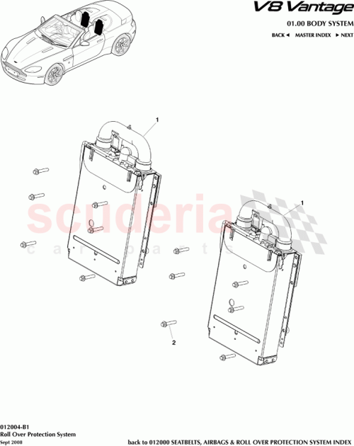 Part Diagram for Aston Martin 6G33VTL645AA