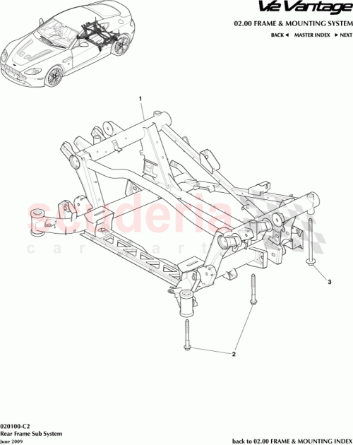 Part Diagram for Aston Martin 6R83-5A076-AA