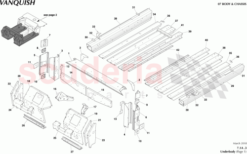 Part Diagram for Aston Martin 1R12-371116-AB
