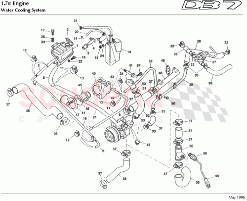 Part Diagram for Aston Martin 32-84126