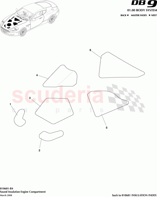 Part Diagram for Aston Martin 8G4316738APIA01